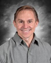 A picture of the teacher