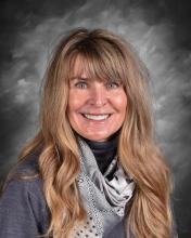 A picture of the teacher